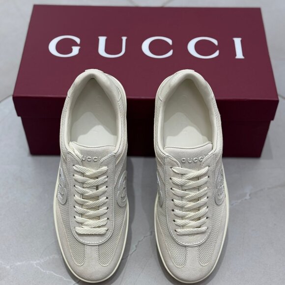 Gucci new suede boardshorts - Picture 5 of 9